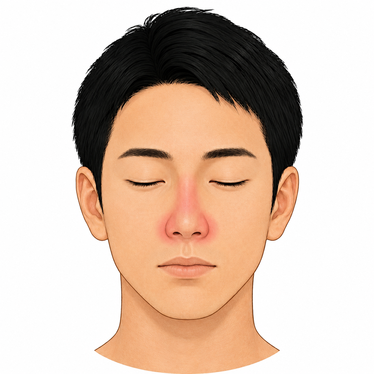 小鼻・鼻背